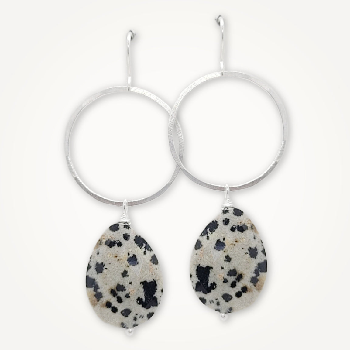 Meridian Earrings • Dalmatian Jasper