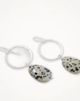 Meridian Earrings • Dalmatian Jasper