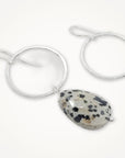 Meridian Earrings • Dalmatian Jasper