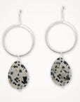 Meridian Earrings • Dalmatian Jasper