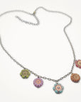 Le Jardin Necklace • Czech Glass