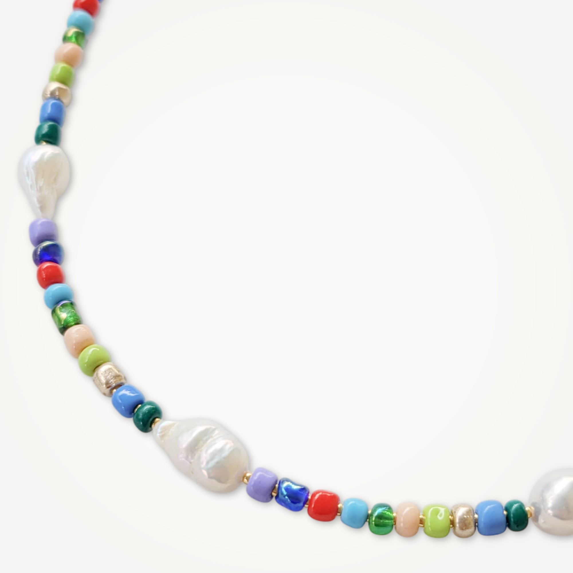 Baroque Pearl Fiesta Necklace