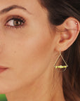 Horizon Earrings • Serpentine