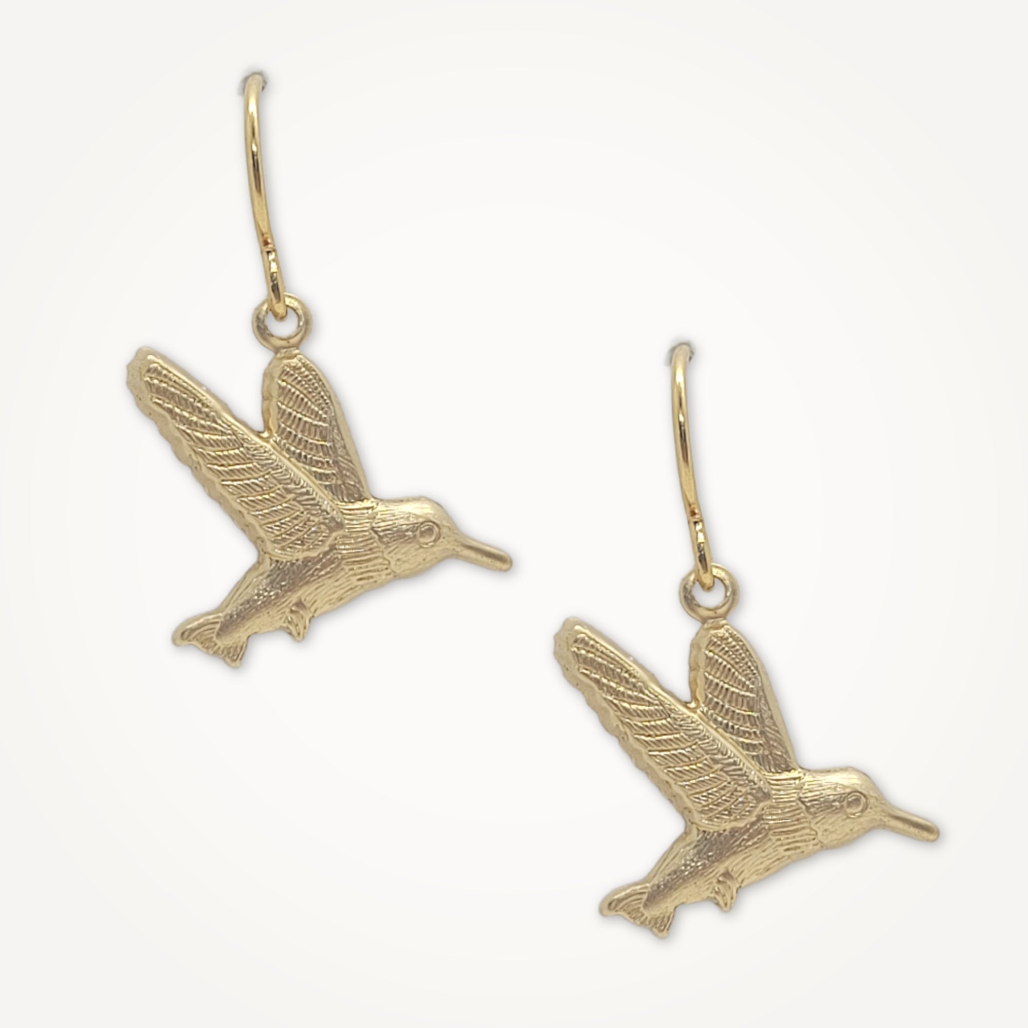 Tiny Hummingbird Earrings