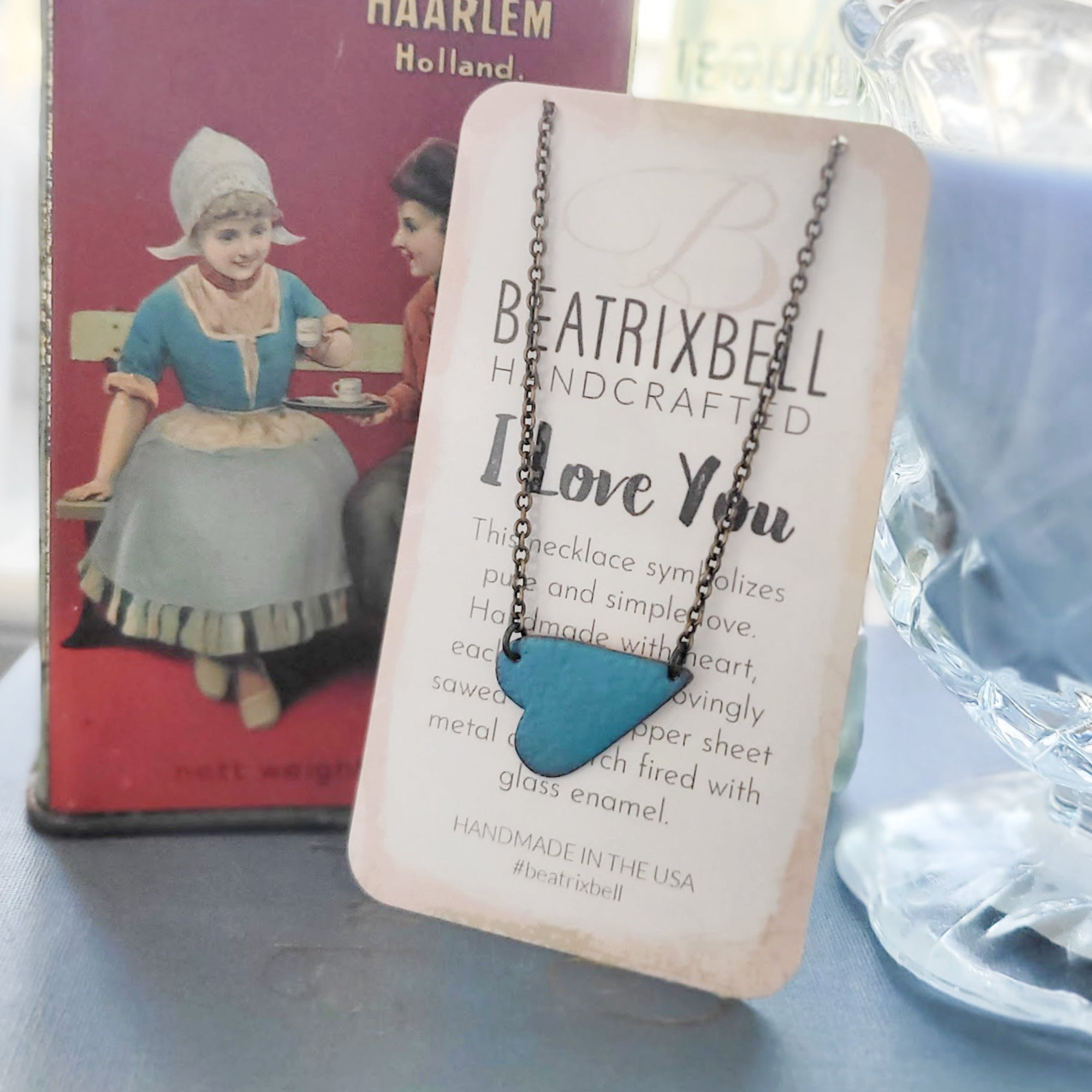 I Love You Necklace • Choice of Color