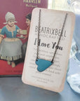 I Love You Necklace • Choice of Color