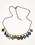 Le Jardin Necklace • Czech Glass