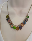 Le Jardin Necklace • Czech Glass