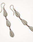 Melon Teardrop Earrings • Choice of Color