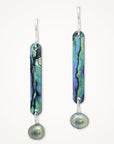 Nocturne Mother of Pearl Earrings