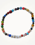 NOLA Vintage Mardi Gras Bead Bracelet