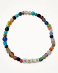 NOLA Vintage Mardi Gras Bead Bracelet