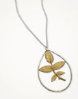 Teardrop Necklace • Foliage