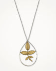 Teardrop Necklace • Foliage