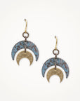 Twilight Crescent Earrings • Petite