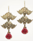 Vampire Bat Earrings