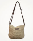 Woven Grass Crossbody Purse