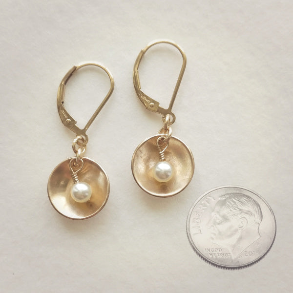 Oyster deals pearl earrings